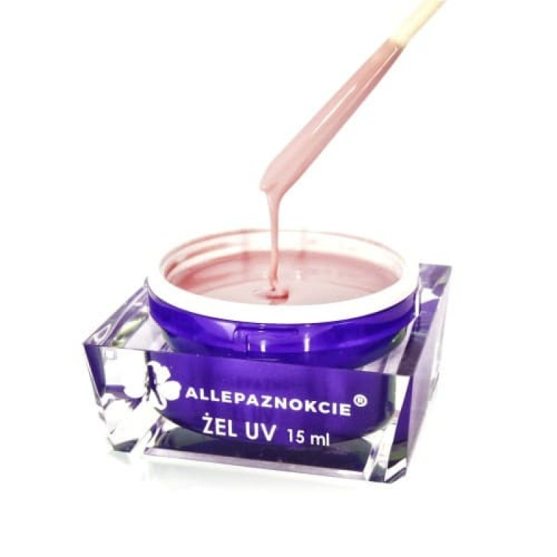 Gel UV Constructie- PERFECT FRENCH NATURAL 15 ml Allepaznokcie