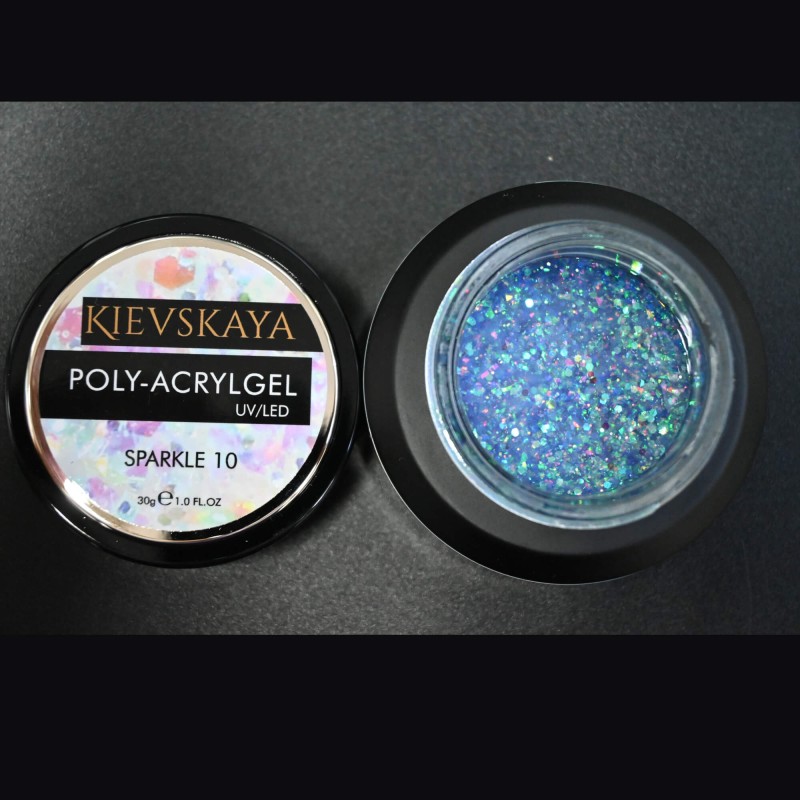 Poly-Acrylgel Sparkle  Kievskaya 30gr-SPARKLE10
