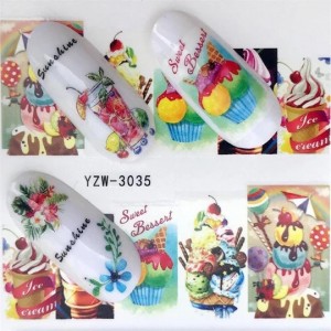 Tatuaj decor unghii YZW-3035