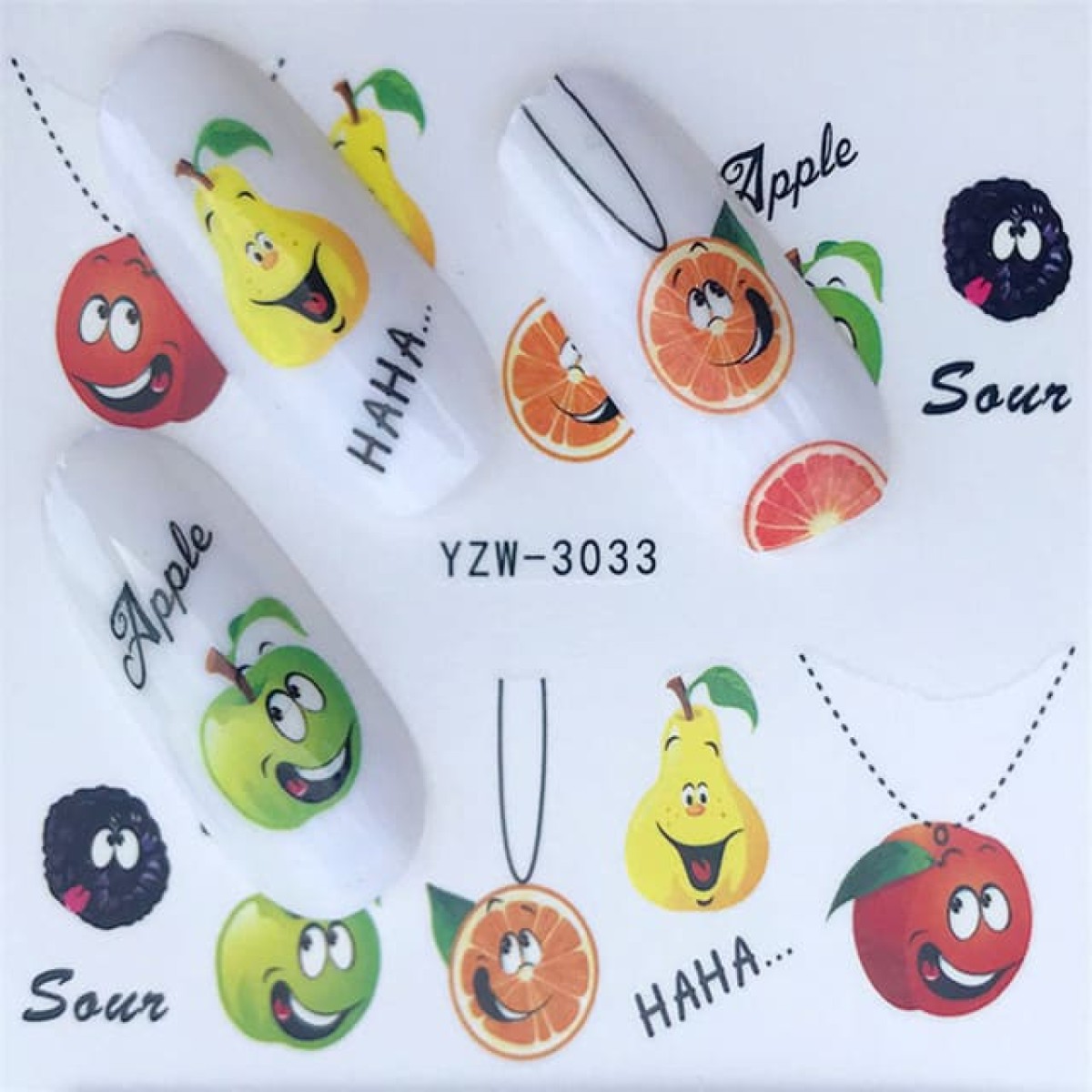 Tatuaj decor unghii YZW-3033