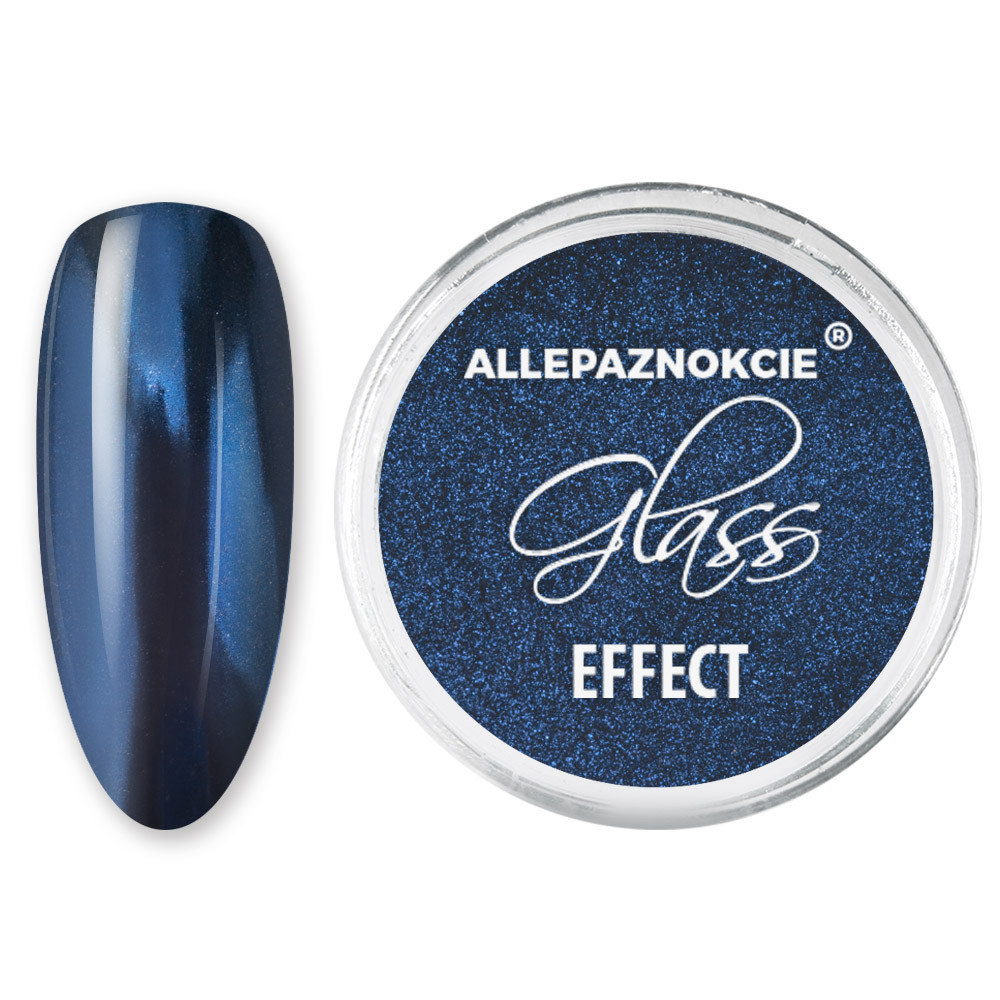 Pigment efect oglinda glass effect Allepaznokcie- 11 – PEO-GE02 Everin imagine noua 2022
