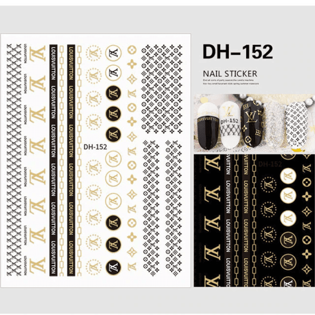 Sticker decor unghii DH-152 – DH-156 Everin imagine noua 2022