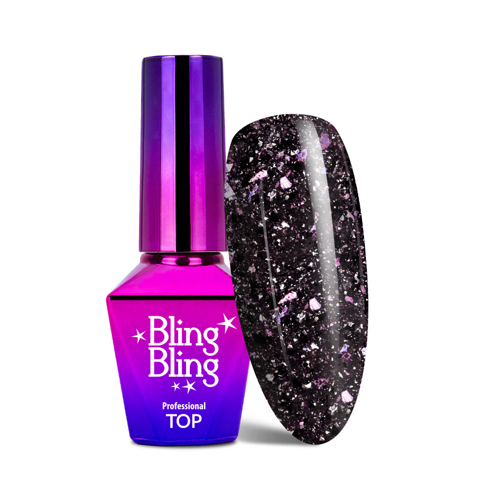 Top Coat Bling Bling Molly Lac- Lightly 04 - Bling-04 - Everin.ro