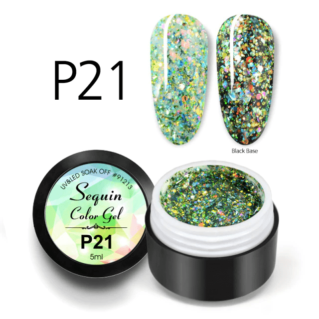 Sequin Color Gel P21 – B21 Everin imagine noua 2022