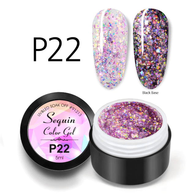 Sequin Color Gel P22 – P21 Everin imagine noua 2022