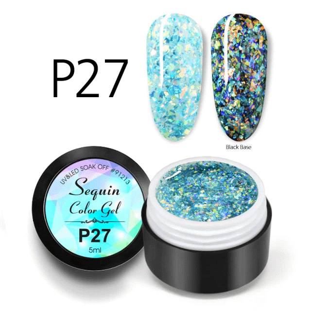Sequin Color Gel P27 – P21 Everin imagine noua 2022