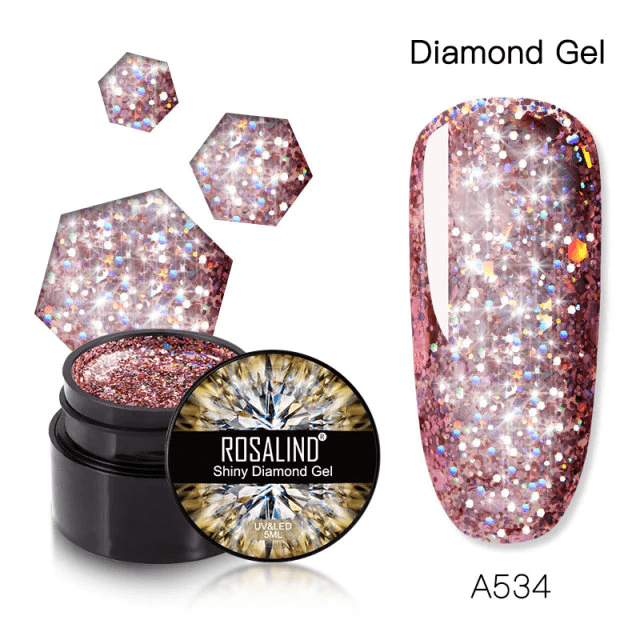 Shiny diamond color gel a534 – a534 Everin imagine noua 2022