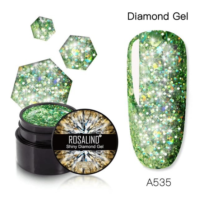 Shiny diamond color gel a535 – a535 Everin imagine noua 2022
