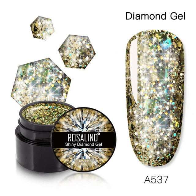 Shiny diamond color gel a537 – a537 Everin imagine noua 2022
