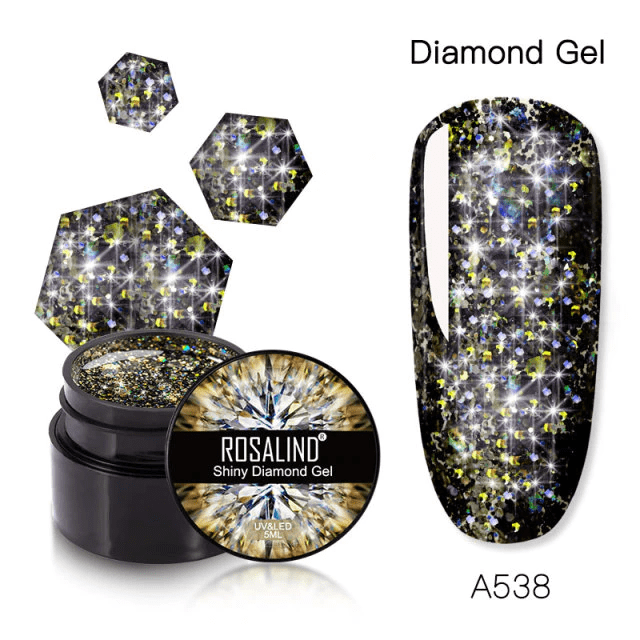 Shiny diamond color gel a538 – a538 Everin imagine noua 2022
