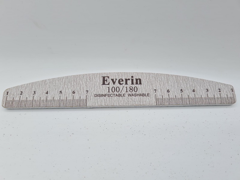 Set 10 buc. pila unghii semiluna Everin 100/180- model 3 – PEV3-100/180 Everin imagine noua 2022