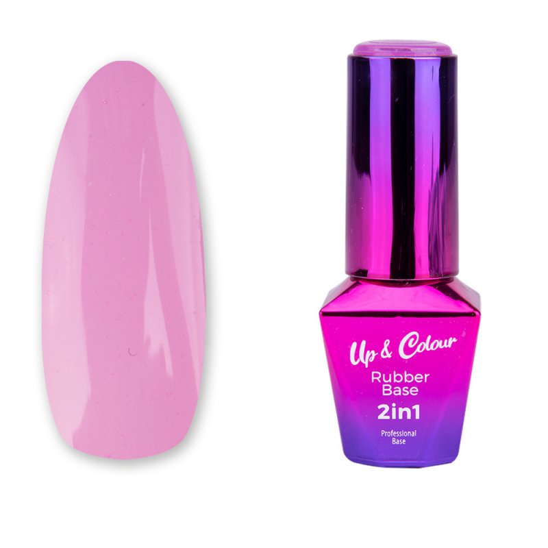 Baza rubber color Molly Lac- Light Purple – B2IN1-BB Everin imagine noua 2022