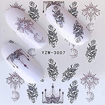 Tatuaj decor unghii YZW-3007 – YZW-3007 Everin imagine noua 2022