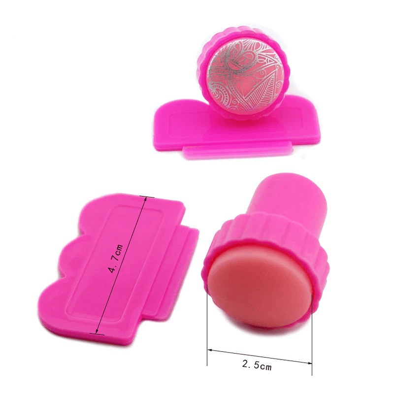 Stampila Pentru Matrita- Pink - Stamp2 - Everin.ro